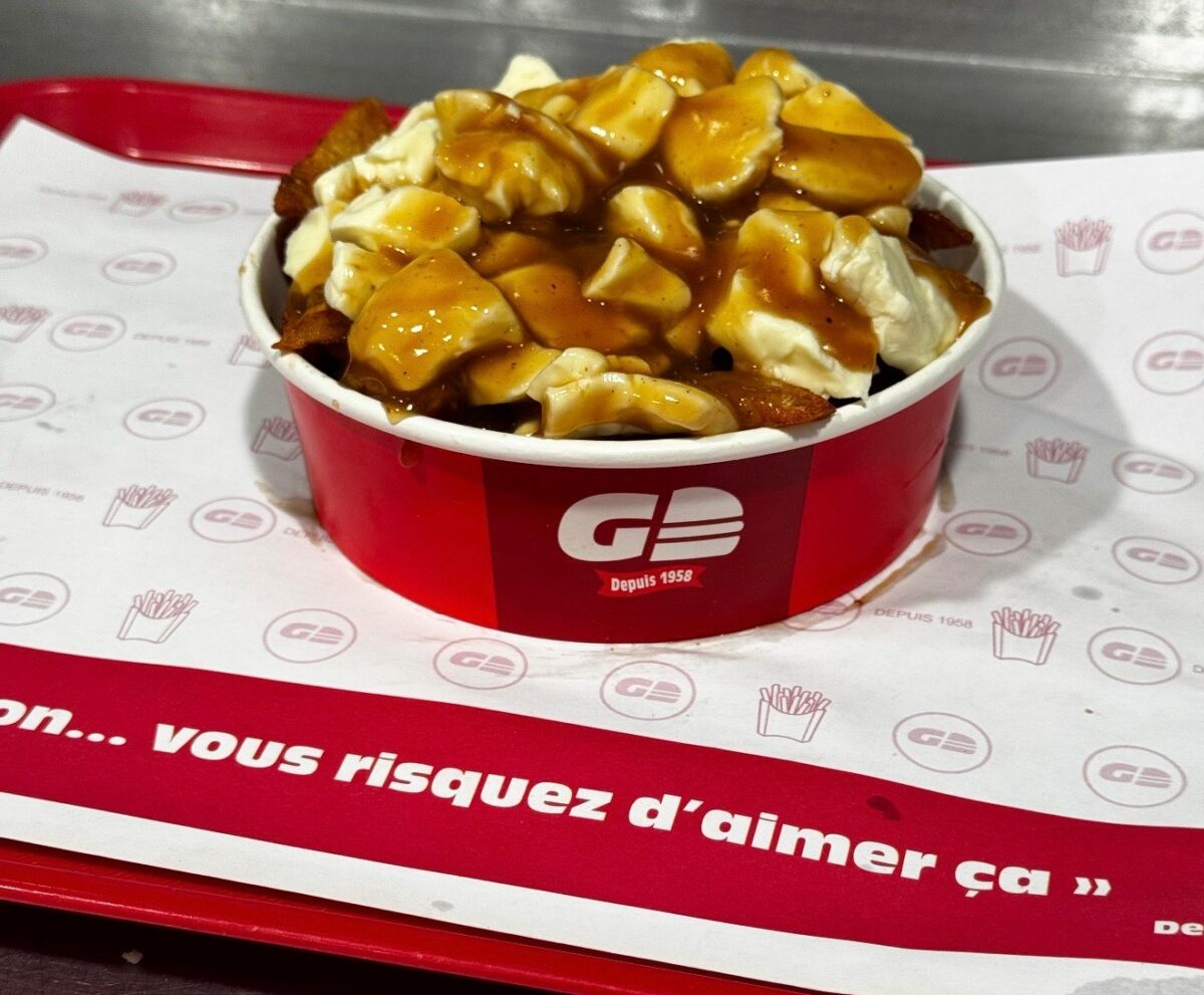 Poutine de Chez Gérard Patates Frites - Photo prise par Harnold Drainville