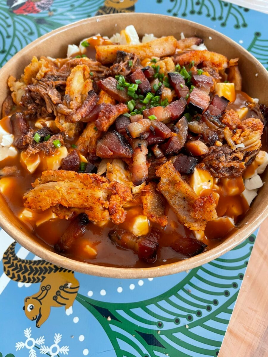 Poutine de Aux Saveurs des Sévelin – Boucherie & Fromagerie - Photo prise par Charles DG