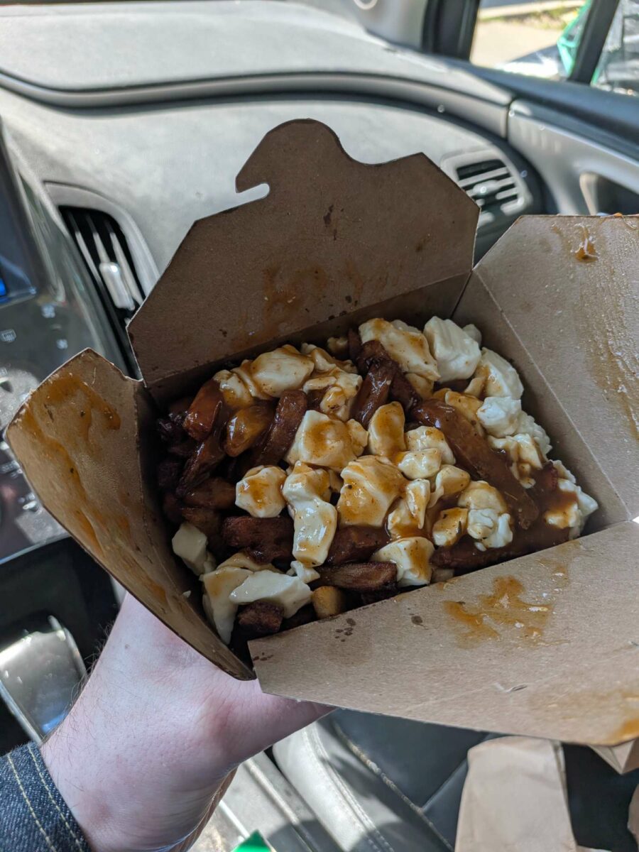 Poutine de Chez Simon - Photo prise par Jean-Philippe Leduc
