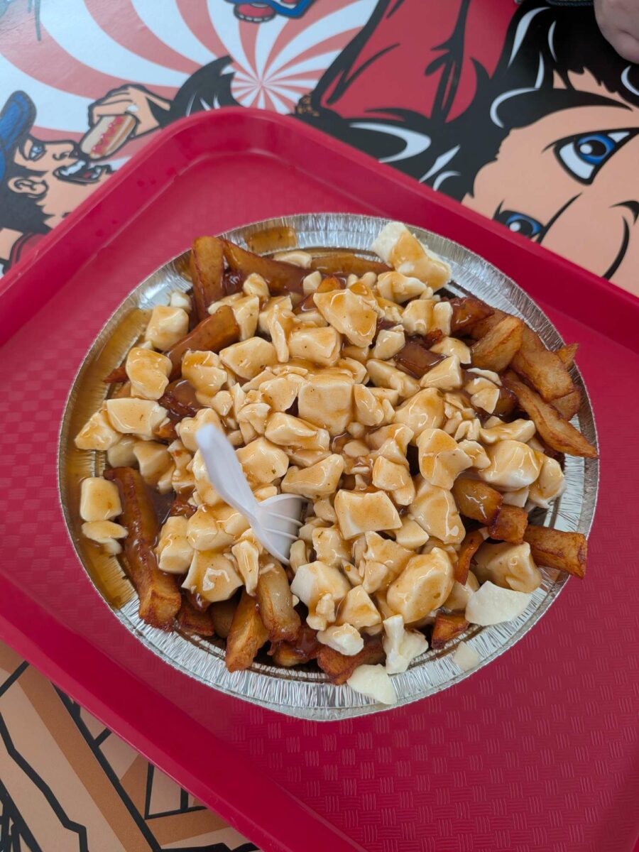 Poutine de Cantine Ben La Bédaine - Photo prise par Jean-Philippe Leduc