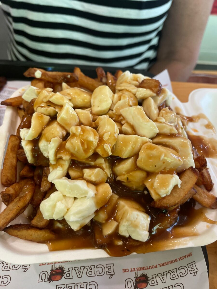 Poutine de Chez Écrapou - Photo prise par Vallier Leclerc