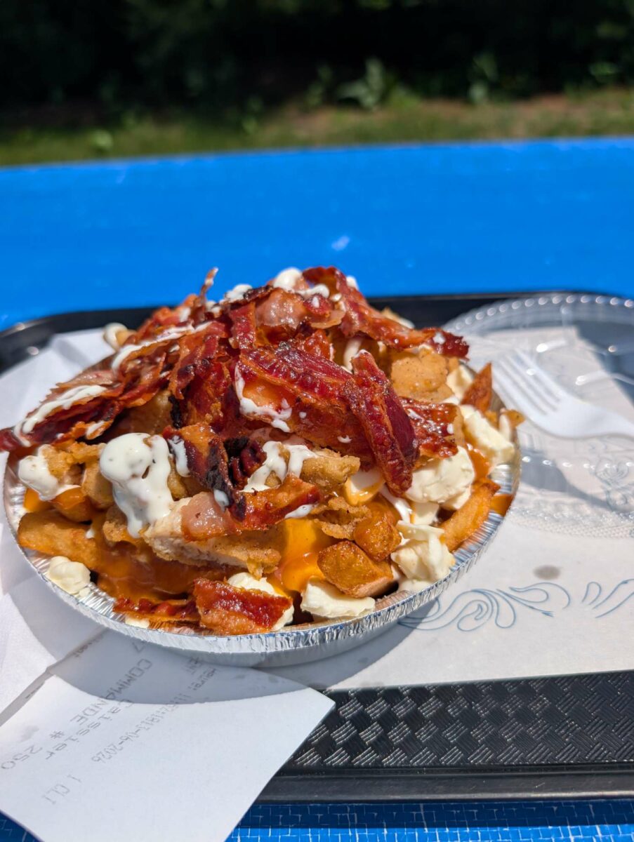 Poutine de Cantine Chez Ge - Photo prise par Micheline Bellerive