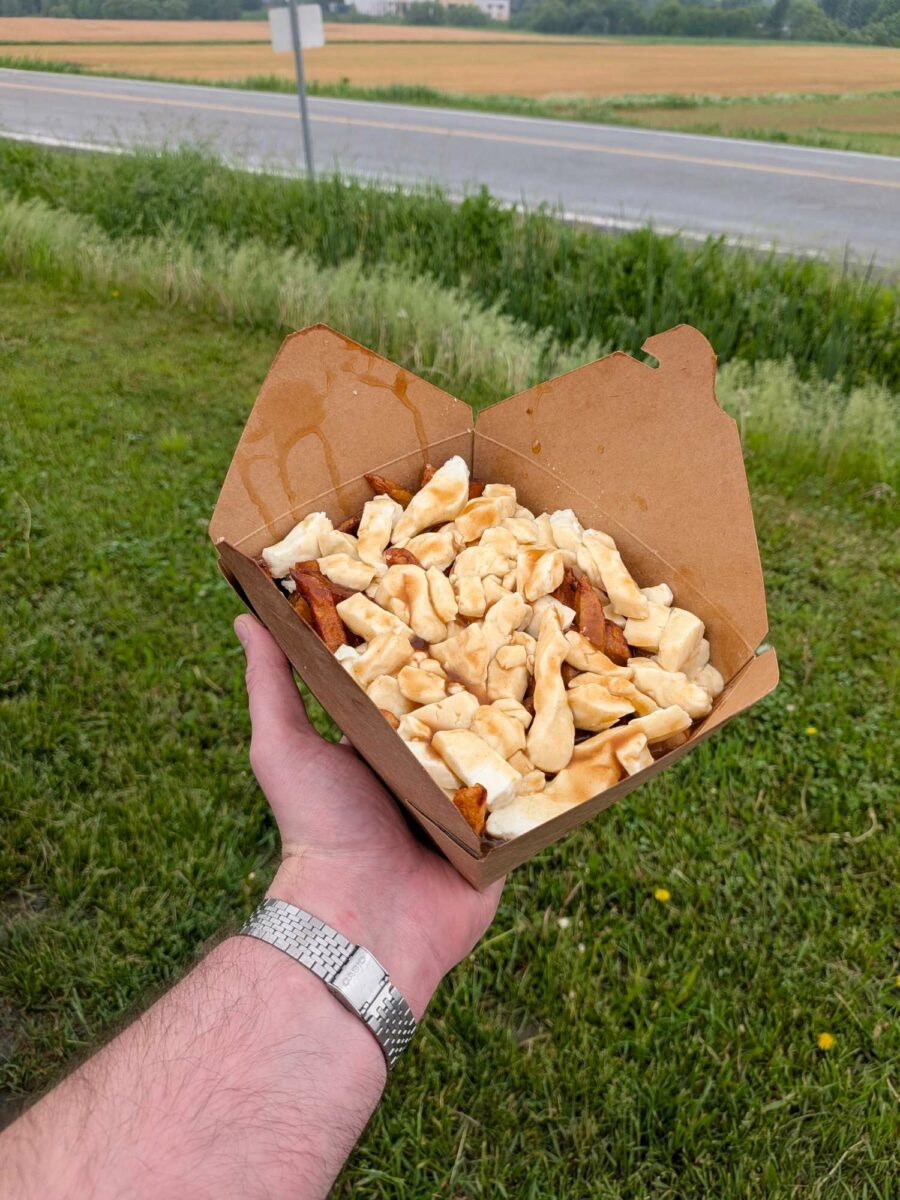 Poutine de Lait Charbonneau - Photo prise par Jean-Philippe Leduc