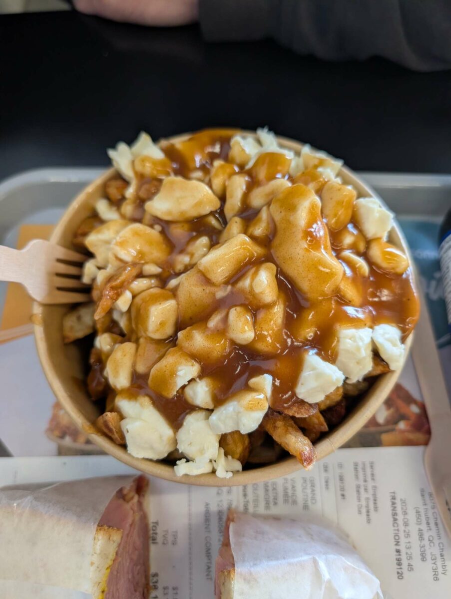 Poutine de Le petit Québec - Photo prise par Julie Gagné