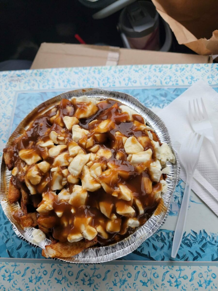 Poutine de Casse Croute La Fringale Glacée - Photo prise par David Lavoie