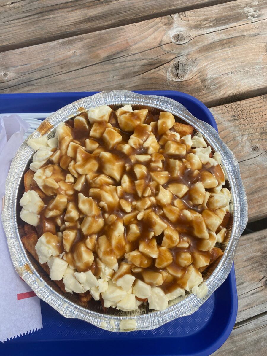 Poutine de Cantine La Bonne Franquette - Photo prise par Juliane Ranger