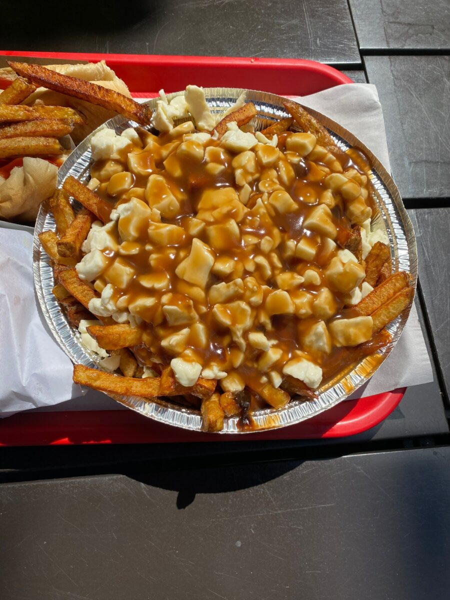 Poutine de La Frite à Brigitte - Photo prise par Juliane Ranger