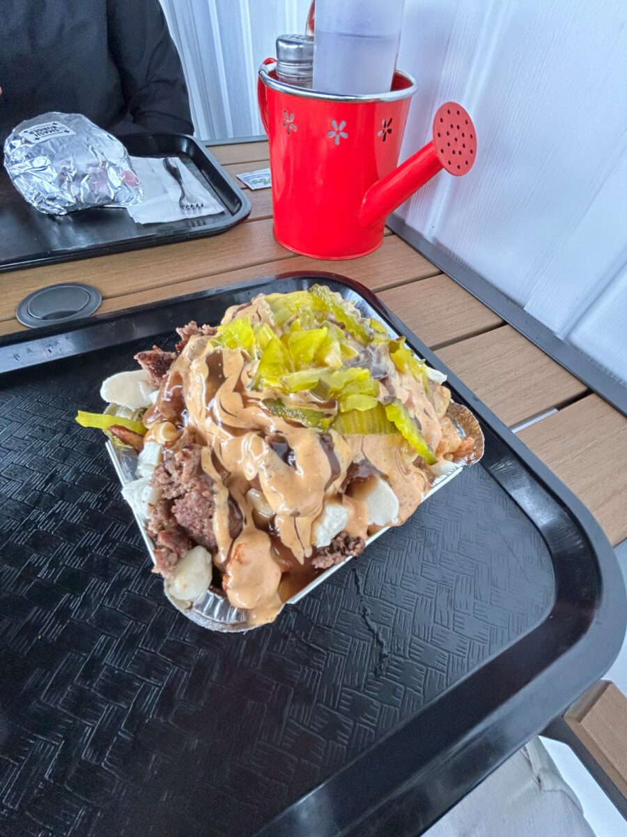 Poutine de Casseau Du Quai - Photo prise par Franck Savaria