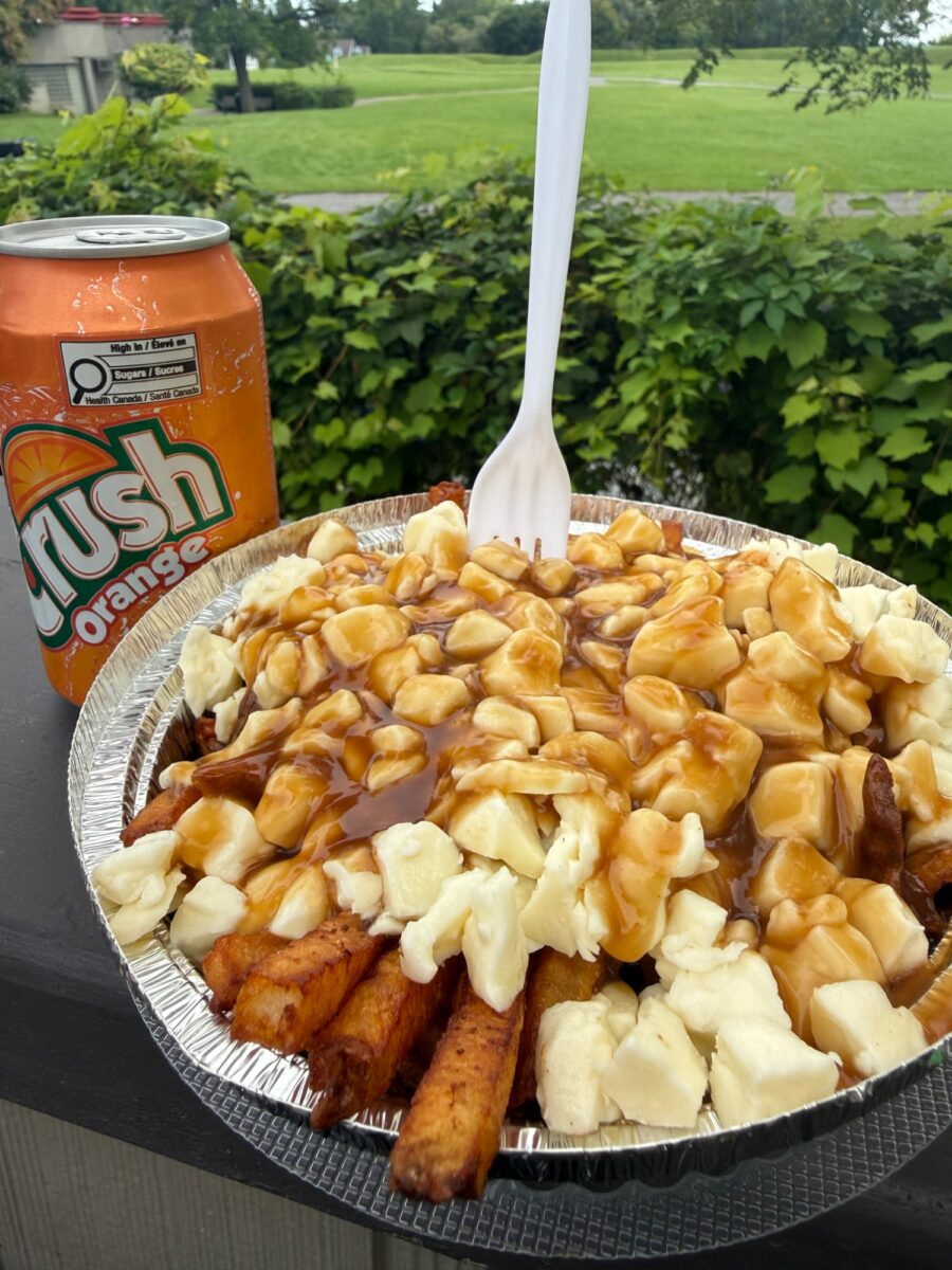 Poutine de La Frite à Brigitte - Photo prise par Yanick Barrette