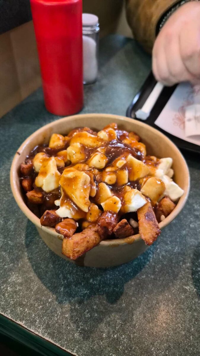 Poutine de La Pataterie - Photo prise par Chantal Goulet