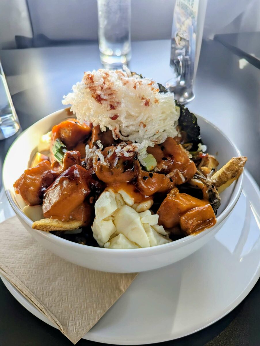 Poutine de Chez Victor Beauport - Photo prise par Mylène Moreau