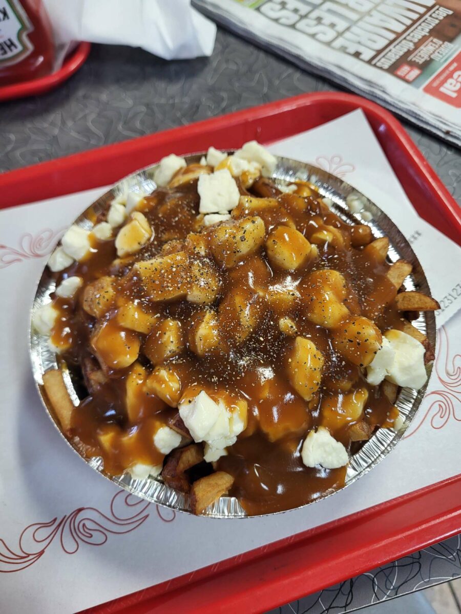 Poutine de La Patate Taz - Photo prise par Danik Payette