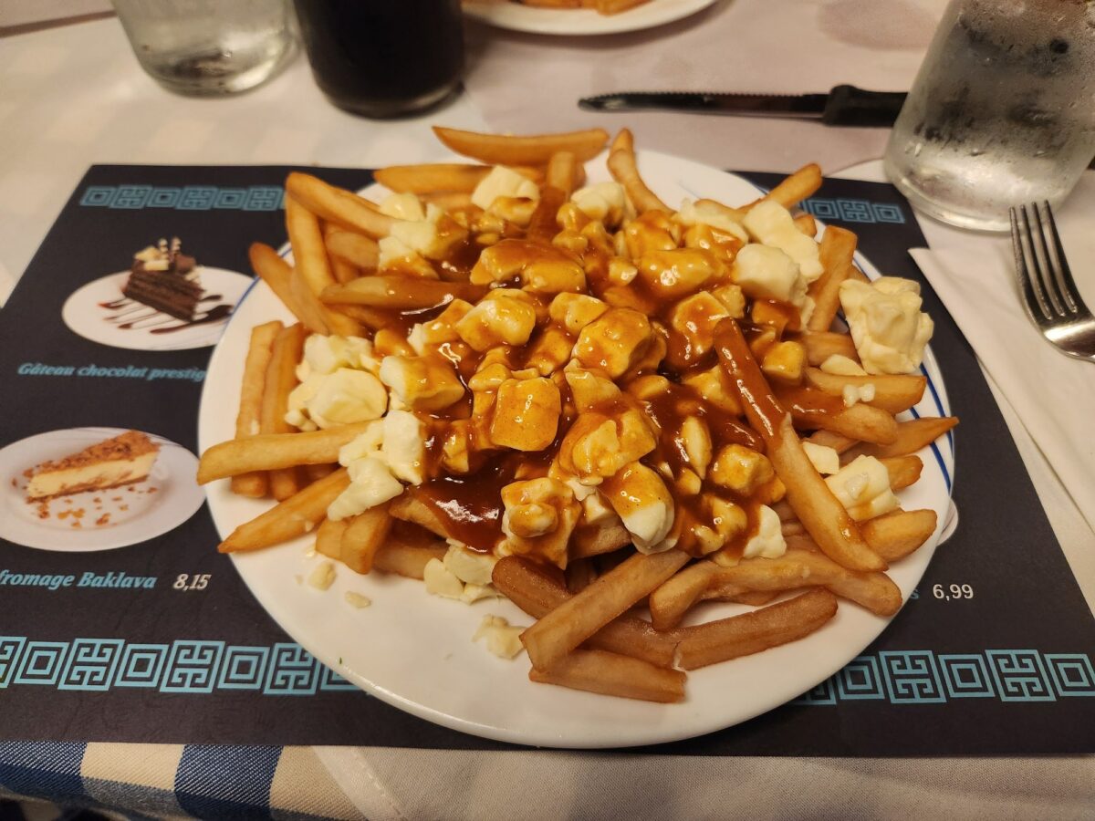 Poutine de Le Grec - Photo prise par David Lavoie