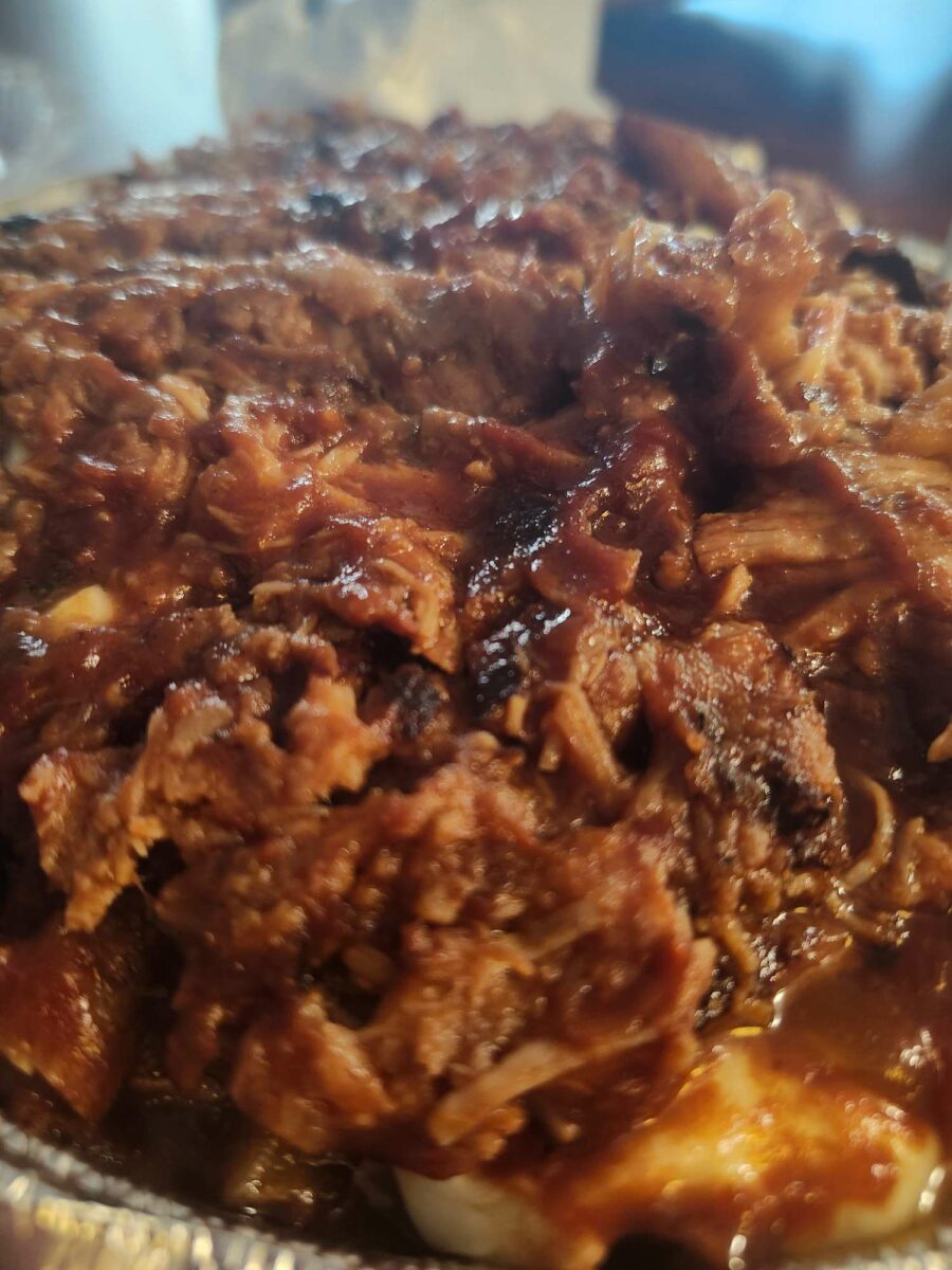 Poutine de Restaurant les 2 frères / Pizzeria St blaise - Photo prise par Josee Yelle