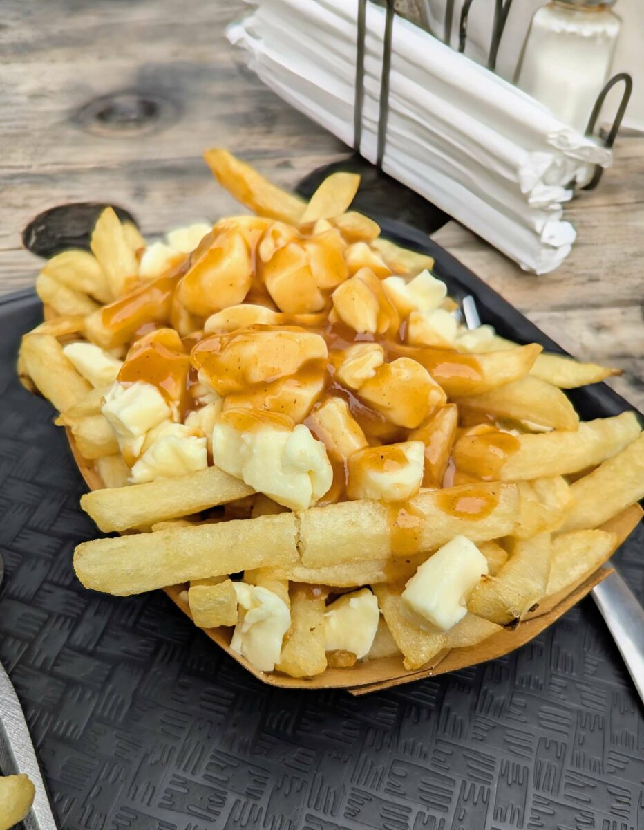 Poutine de La ferme mille fleurs - Photo prise par Mylène Moreau