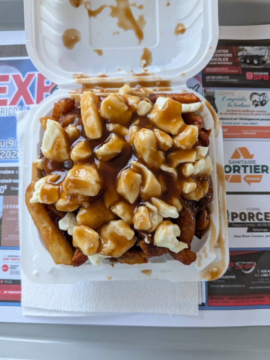 Poutine de Casse-croute du Lac - Photo prise par Jean-Philippe Leduc