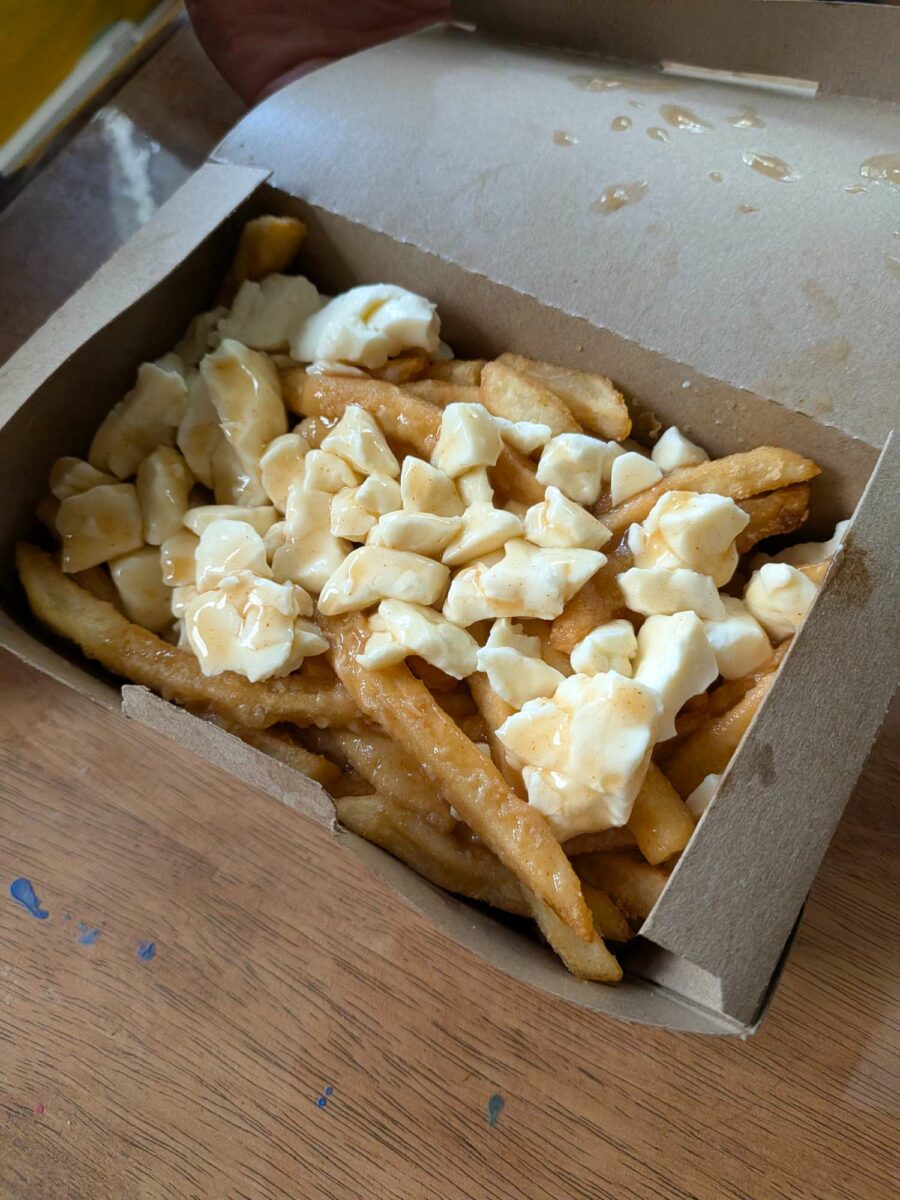 Poutine de Marché Tradition - Photo prise par Jean-Philippe Leduc