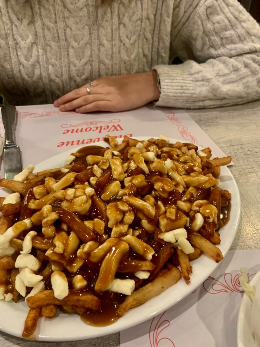 Poutine de Restaurant Mont-Royal Hot Dog - Photo prise par albert luneau-laterreur