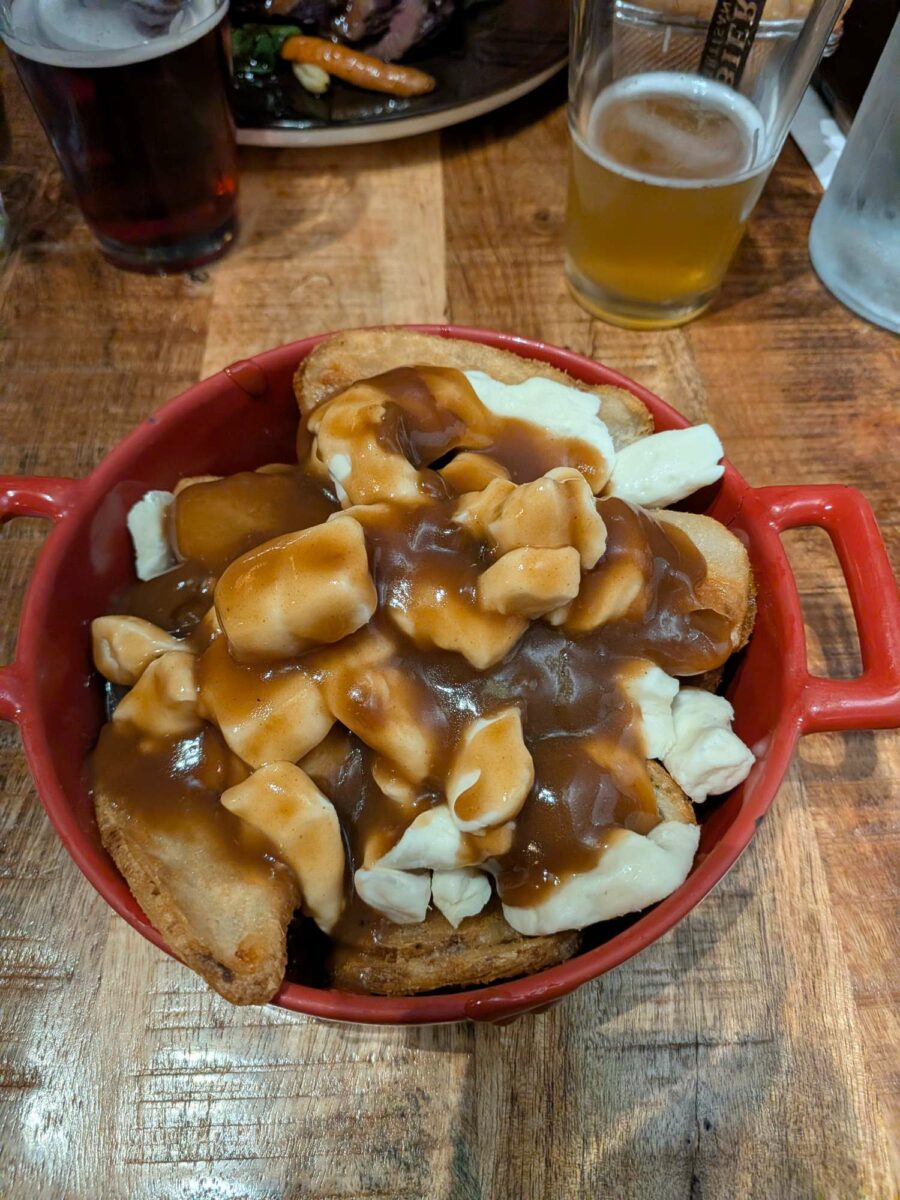 Poutine de Buvette Lagabière - Photo prise par Jean-Philippe Leduc
