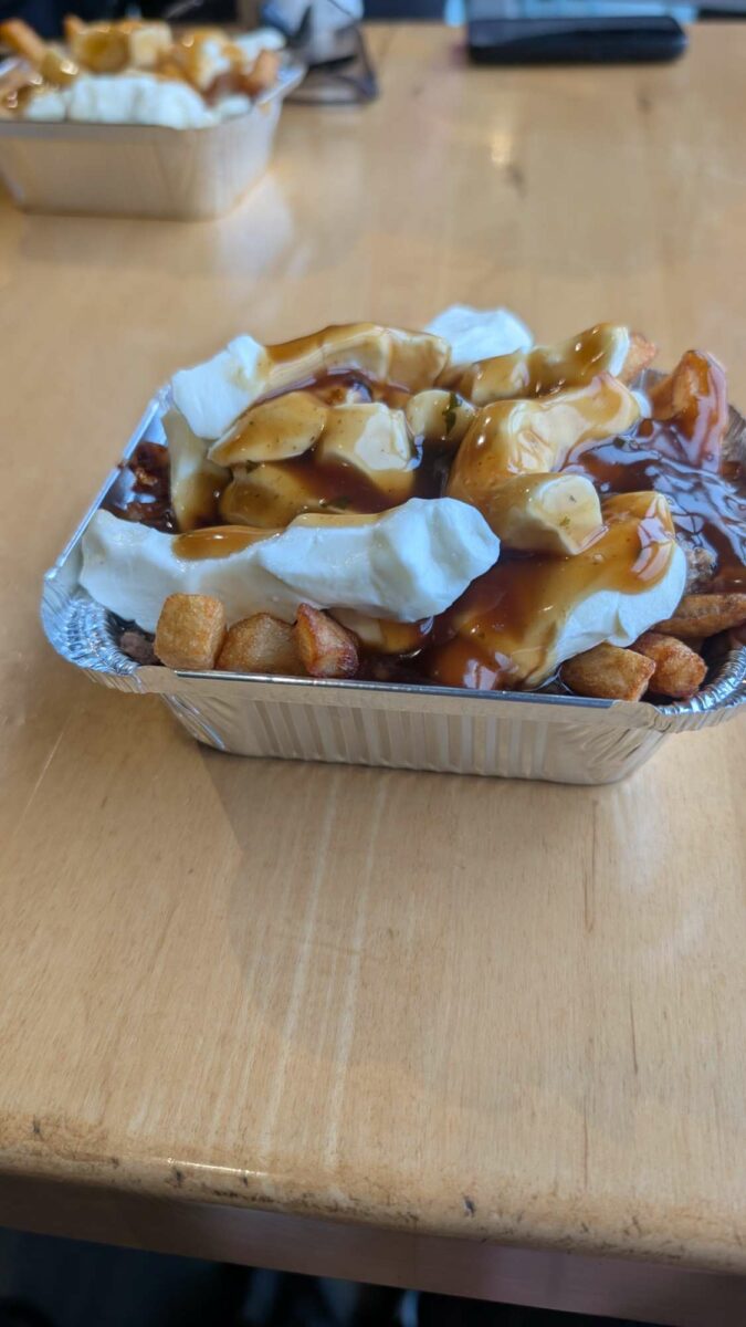 Poutine de Fromagerie Victoria Warwick - Photo prise par Stéphane Blais